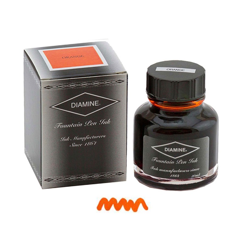 Diamine Orange Ink Bottle – 30ml