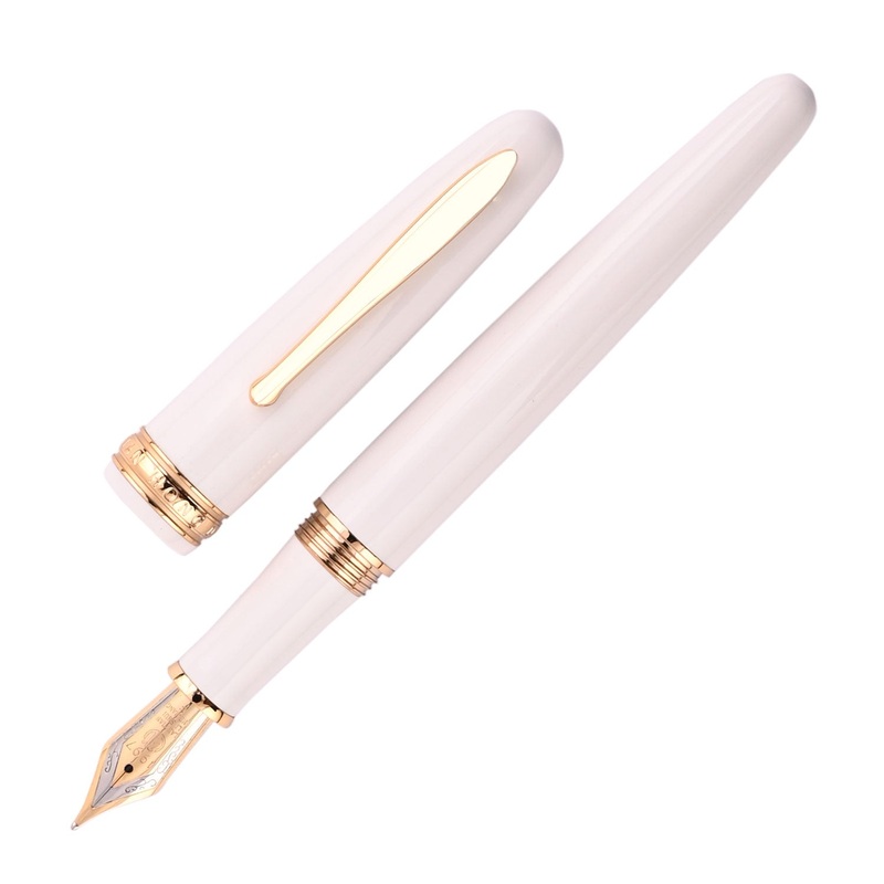 Hongdian 1841 Fountain Pen – White GT