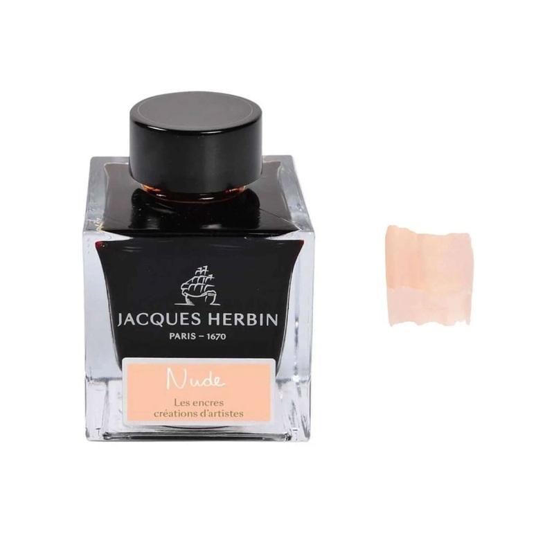 J Herbin Artists Creations Nude By Marc Antoine Coulon Ink Bottle – 50ml