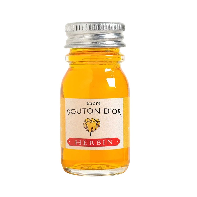 J. Herbin Bouton D’Or Ink Bottle – 10ml