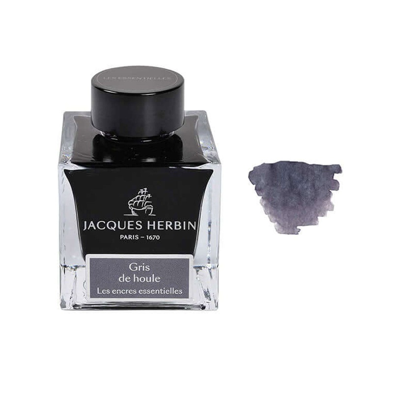 J. Herbin Essentielles Ink Bottle, Gris De Houle – 50ml