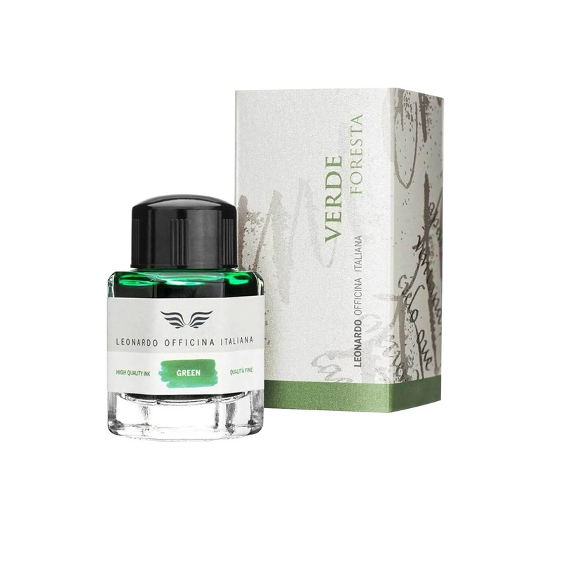 Leonardo Verde Foresta Ink Bottle, Green – 40ml