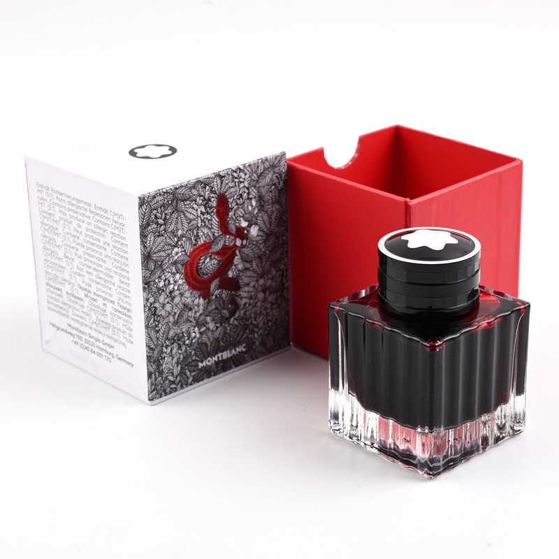 Montblanc The Legend of Zodiac Snake Ink Bottle, Red – 50ml
