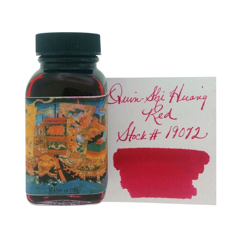Noodler’s 19072 Qin Shi Huang Red Ink Bottle, Pink – 88ml