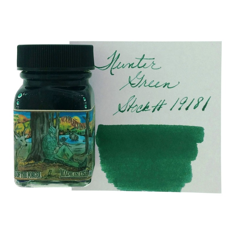 Noodler’s 19181 Hunter Green Ink Bottle, Green – 29ml