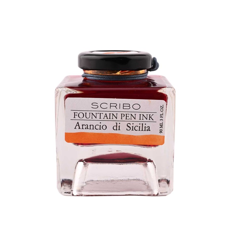 Scribo Arancio Di Sicilia Ink Bottle, Orange – 90ml