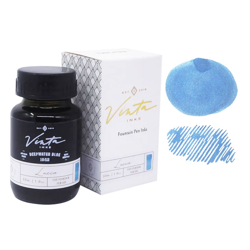 Vinta Carnival Collection Ink Bottle, Deepwater Blue – 30ml