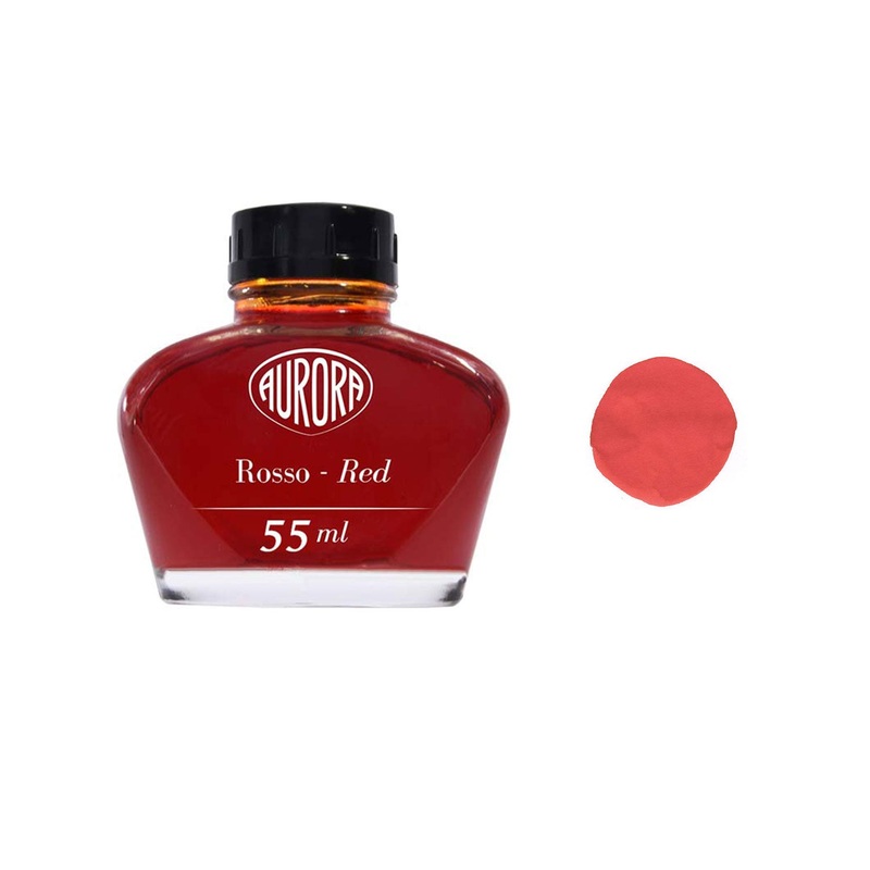 Aurora Anniversary Rosso Ink Bottle, Red – 55ml