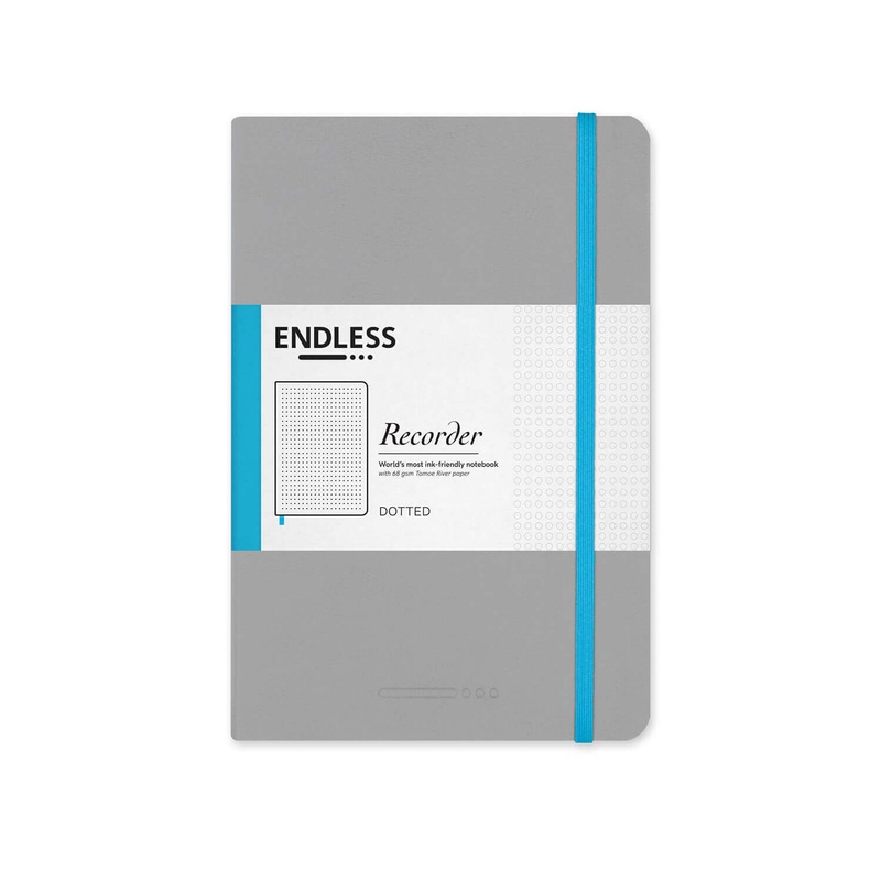 Endless Recorder Mountain Snow Regalia Notebook – A5, Dotted