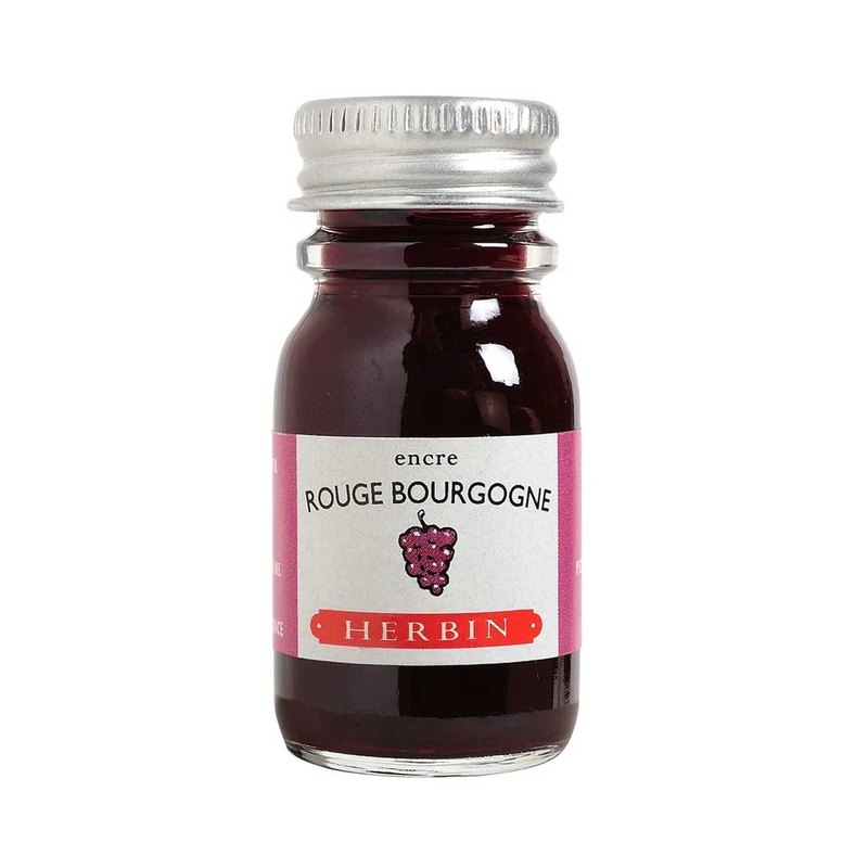 J. Herbin Rouge Bourgogne Ink Bottle – 10ml