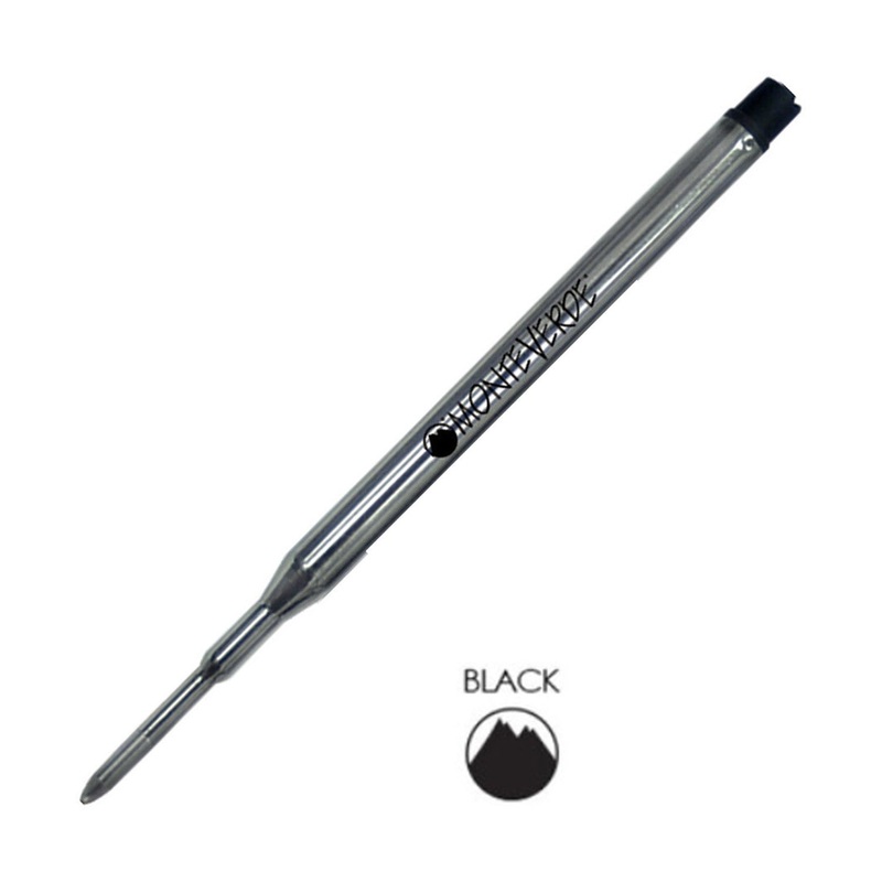 Monteverde Ball Pen Refill for Sheaffer – Medium – Black – Pack of 2
