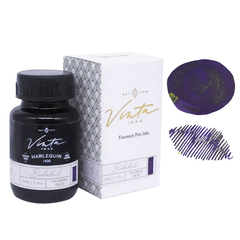 Vinta Special Collection Harlequin Ink Bottle, Purple – 30ml