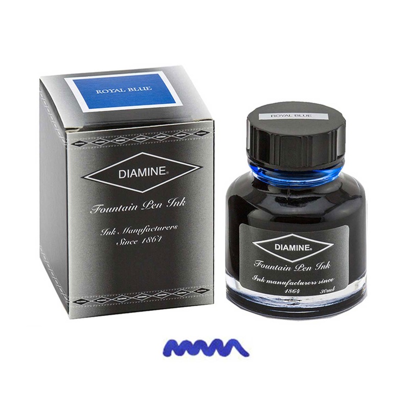 Diamine Royal Blue Ink Bottle – 30ml