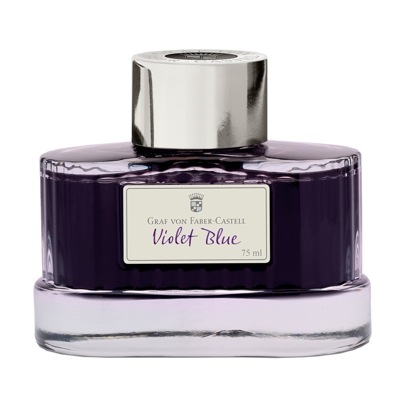 Graf Von Faber-Castell Violet Blue Ink Bottle – 75ml