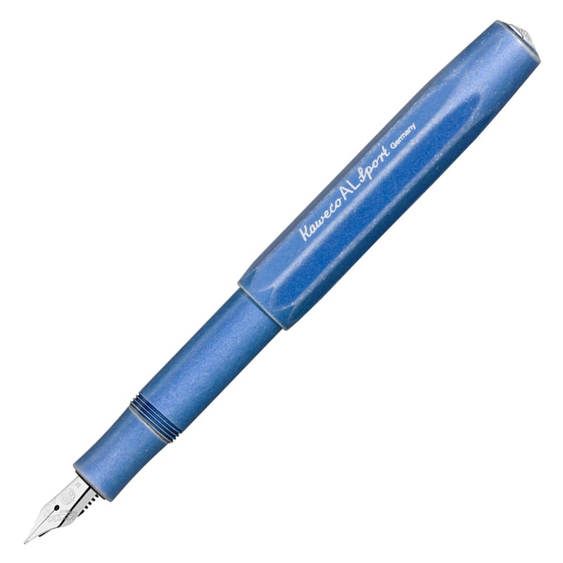 Kaweco AL Sport Fountain Pen with Optional Clip – Stonewashed Blue
