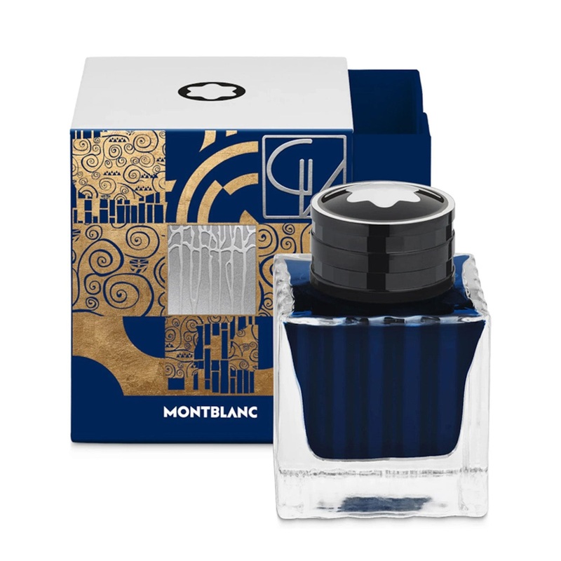 Montblanc Masters of Art Homage to Gustav Klimt Ink Bottle, Blue – 50ml
