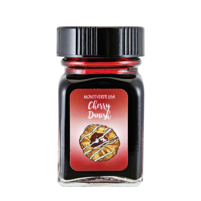 Monteverede Sweet Life Cherry Danish Ink Bottle, Red – 30ml