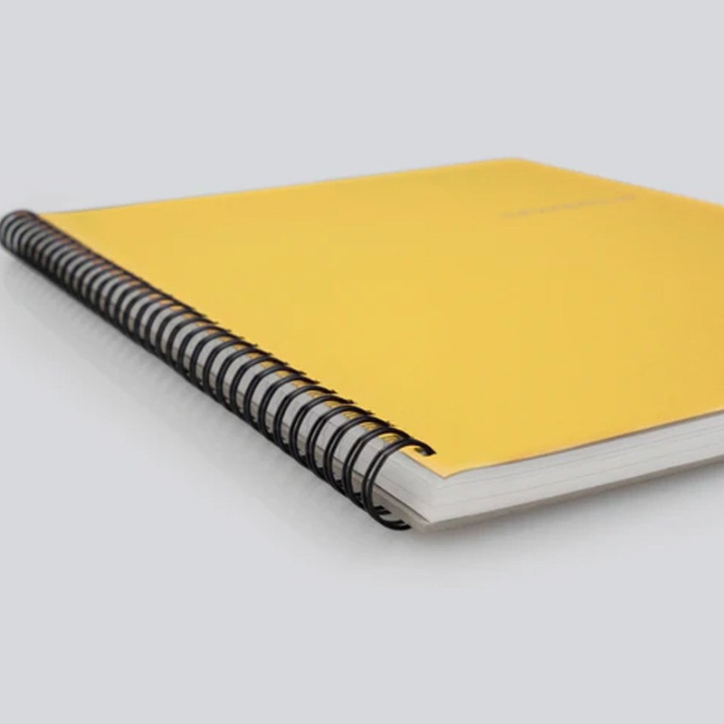 myPAPERCLIP Wiro Notebook – Yellow – XL – Squared