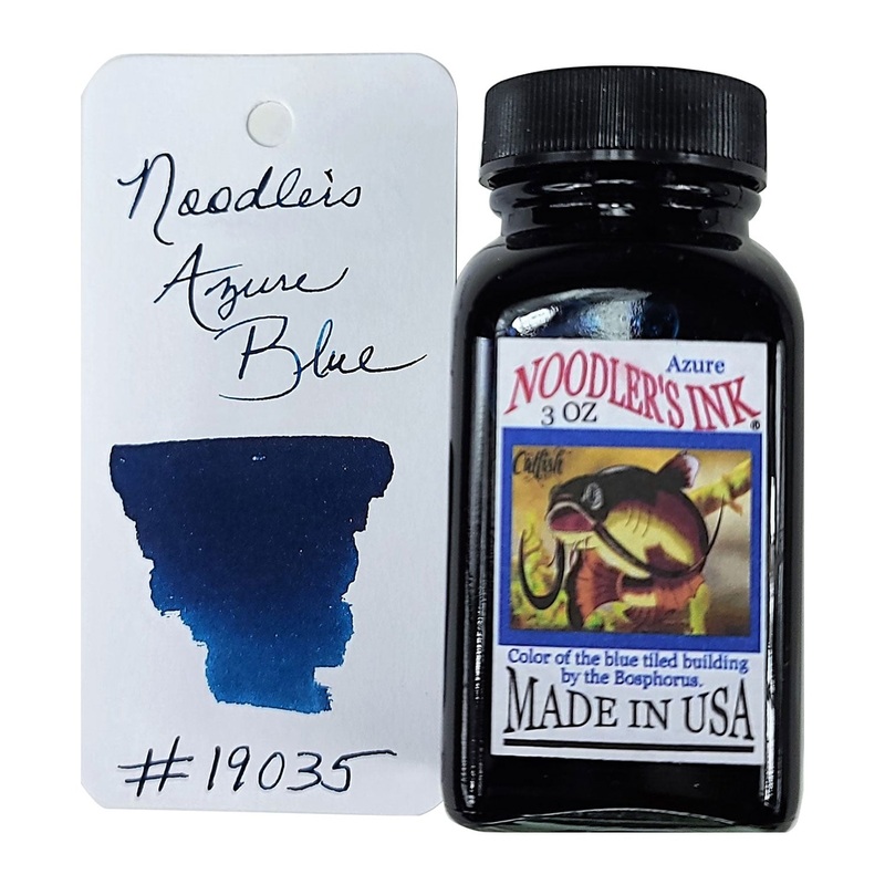 Noodler’s 19035 Ottoman Azure Ink Bottle, Blue – 88ml