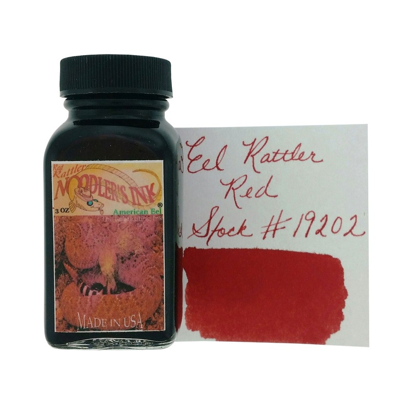 Noodler’s 19202 Eel Rattler Red Ink Bottle – 88ml