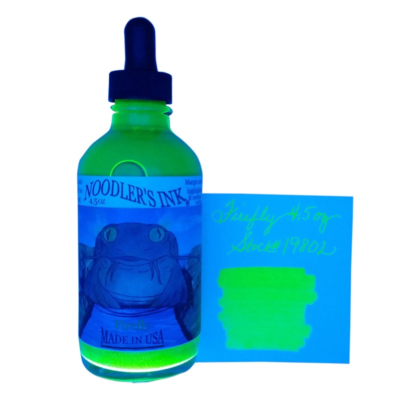 Noodler’s 19802 Firefly Highlighter Ink Bottle, Yellow  – 133ml