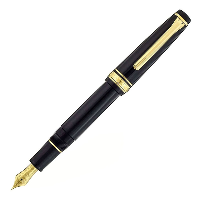Sailor Professional Gear Slim Fountain Pen – Black GT
