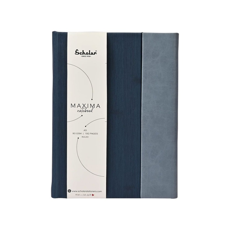 Scholar Maxima Blue Notebook – A5, Ruled