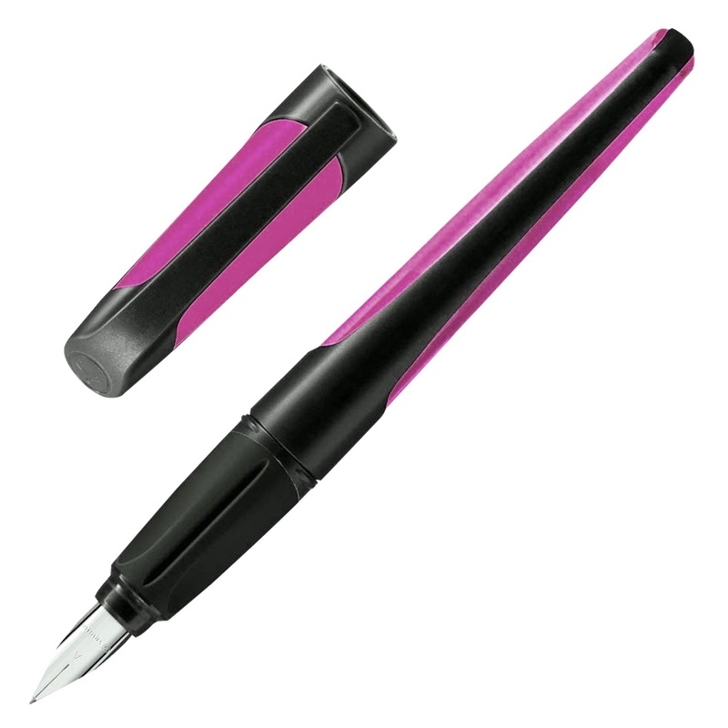 Stabilo Easy Buddy Fountain Pen – Black & Magenta