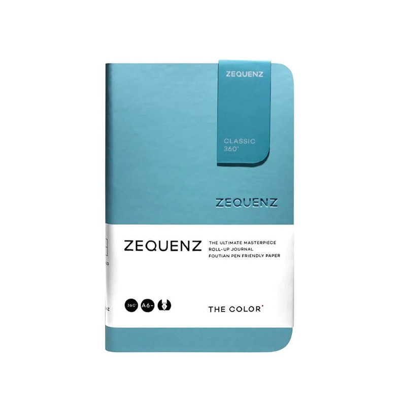 Zequenz Color Notebook, Turquoise – A5, Squared