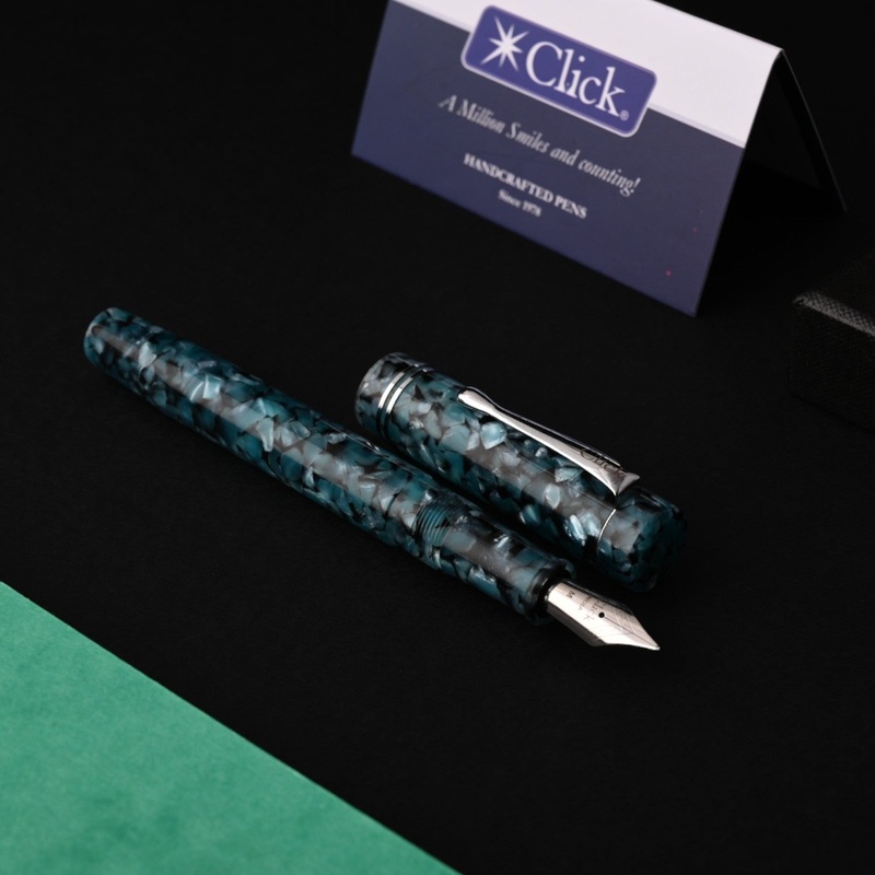 Click Renaissance Fountain Pen – Glacier Blue CT