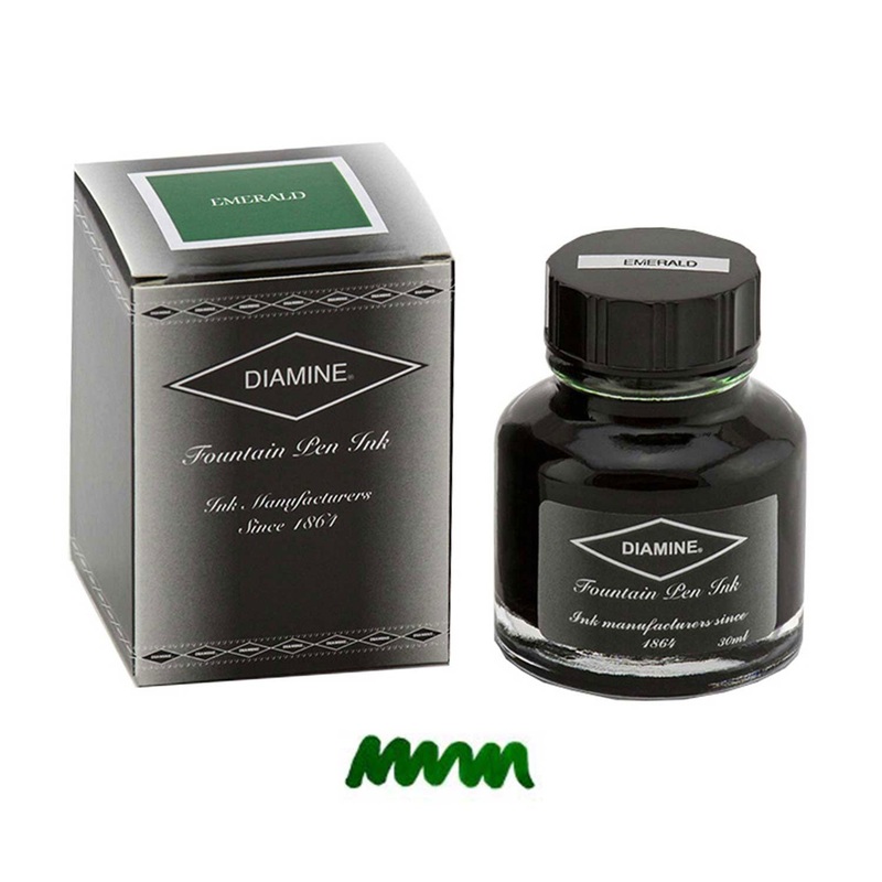 Diamine Emerald Ink Bottle – 30ml