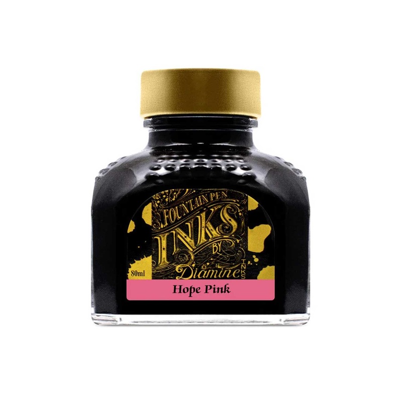 Diamine Hope Pink Ink Bottle – 80ml
