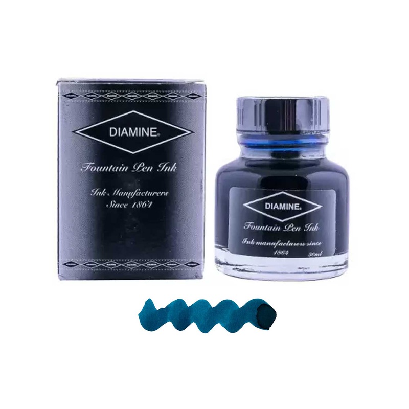 Diamine Pelham Blue Ink Bottle – 30ml