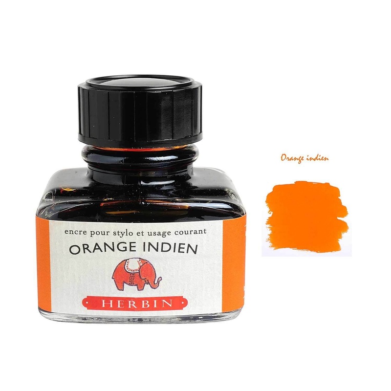 J. Herbin Orange Indien Ink Bottle – 30ml