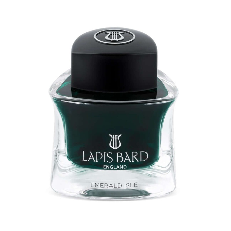 Lapis Bard Emerald Isle Ink Bottle, Green – 50ml