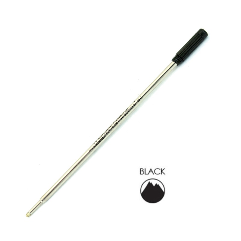 Monteverde Ball Pen Refill for Cross – Medium – Black – Pack of 2