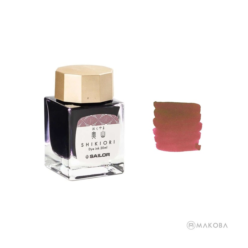 Sailor Shikiori Ink Bottle, Okuyama (Remote Mountain) – 20ml