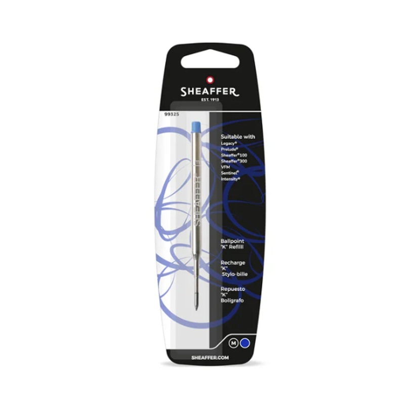 Sheaffer Ball Pen Refill “K” Style – Blue – Medium