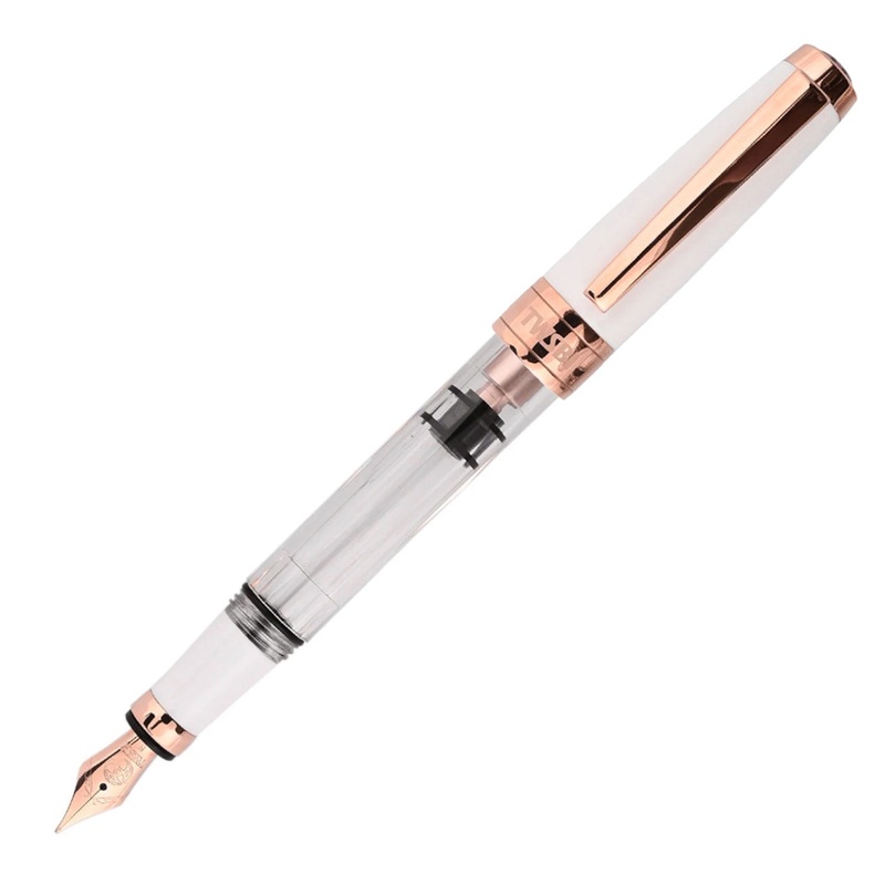 TWSBI Diamond 580 Fountain Pen – White Rosegold II