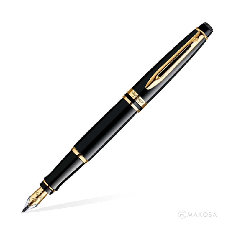 Waterman Expert Fountain Pen – Mars Black GT