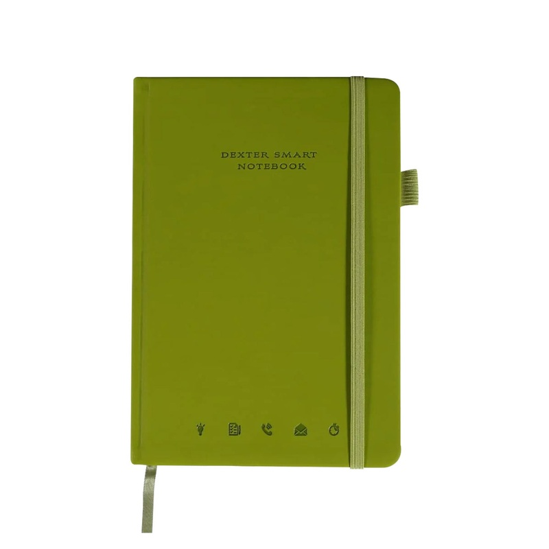 Dexter Smart Premium Erasable & Reusable Eco-Friendly Green Notebook – A5, Ruled
