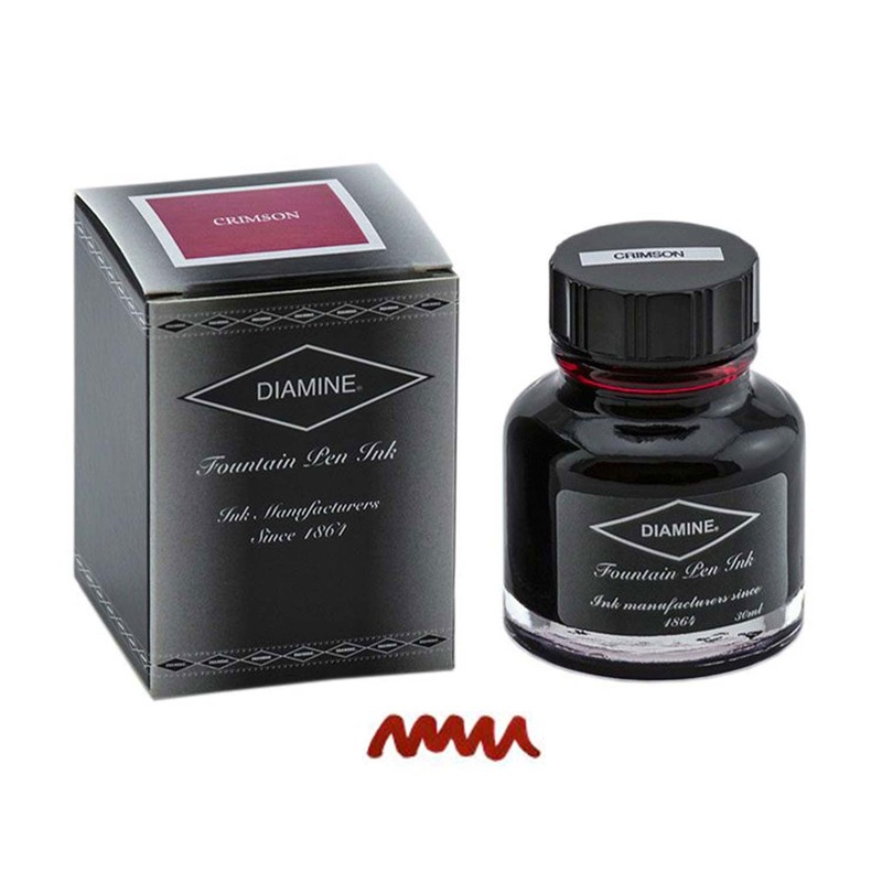 Diamine Crimson Ink Bottle – 30ml