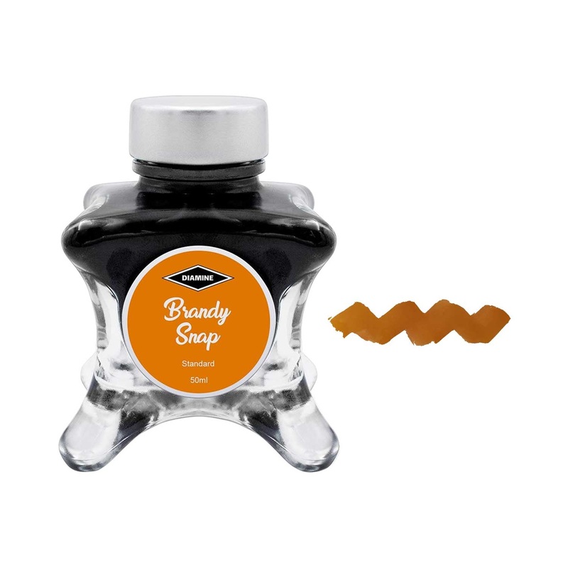Diamine Inkvent Standard Ink Bottle, Brandy Snap – 50ml