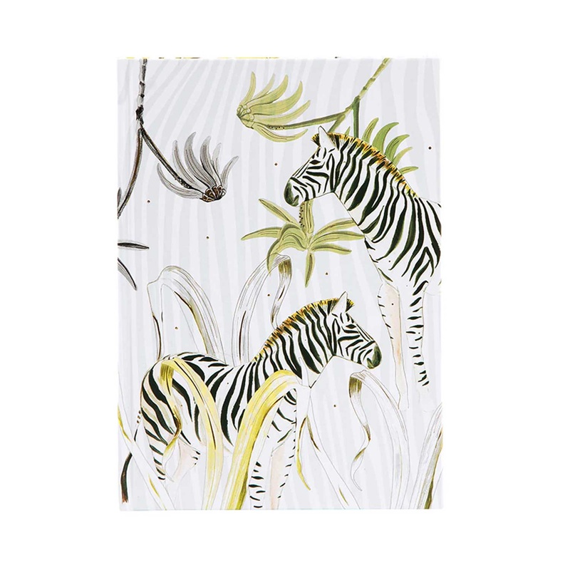 Goldbuch Wild Life Zebra Notebook – A5, Plain