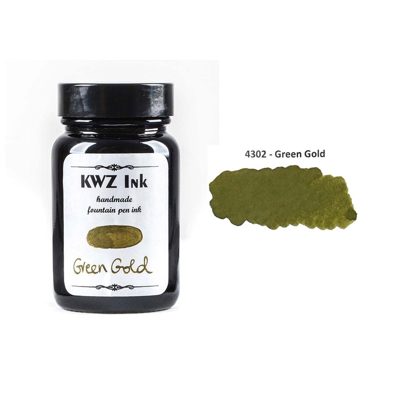 KWZ Standard Green Gold Ink Bottle – 60ml