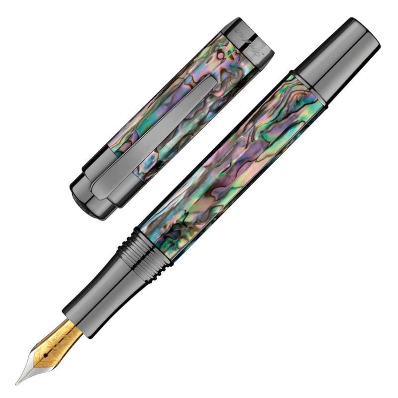 Laban Abalone Fountain Pen – Gunmetal