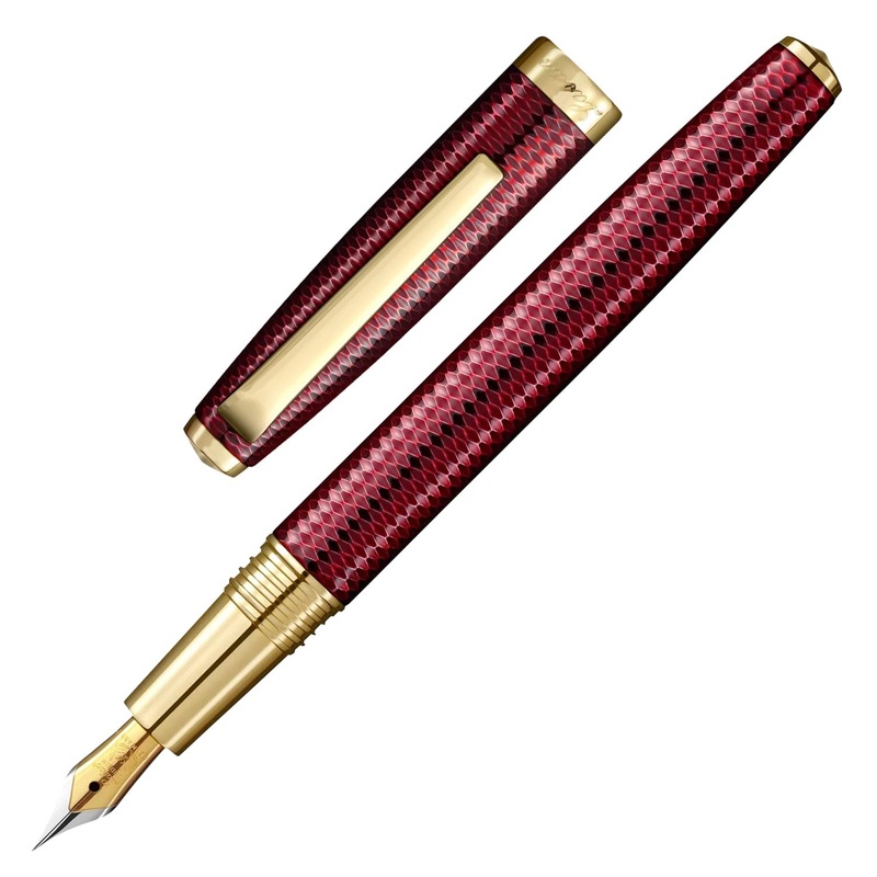 Laban Gloria Fountain Pen – Ruby Red