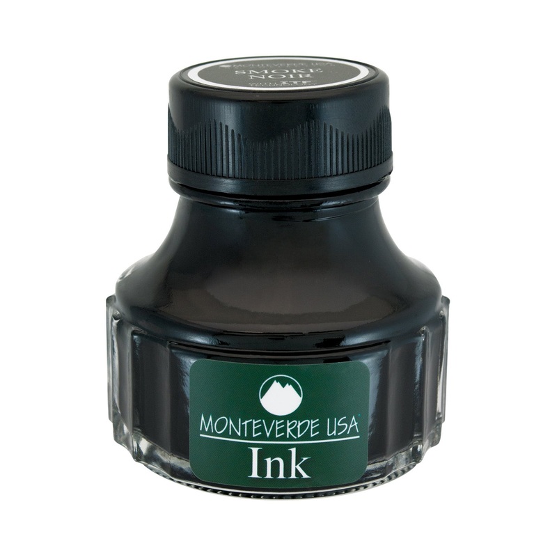 Monteverde Smoke Noir Ink Bottle, Grey – 90ml
