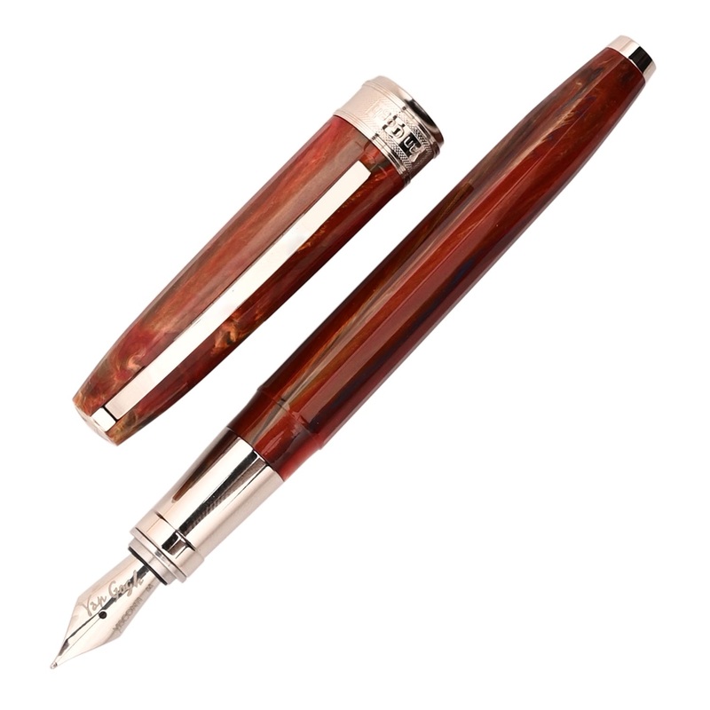 Visconti Van Gogh Fountain Pen – Red Vineyard