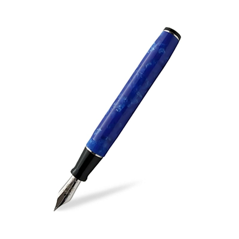 Wahl Eversharp Signature Classic Fountain Pen, Amalfi (Blue) / Rhodium Trim – 18K Gold Nib